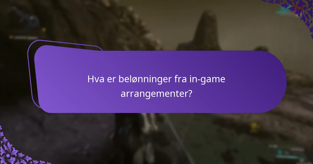 Hvordan innløse belønninger fra in-game-arrangementer?