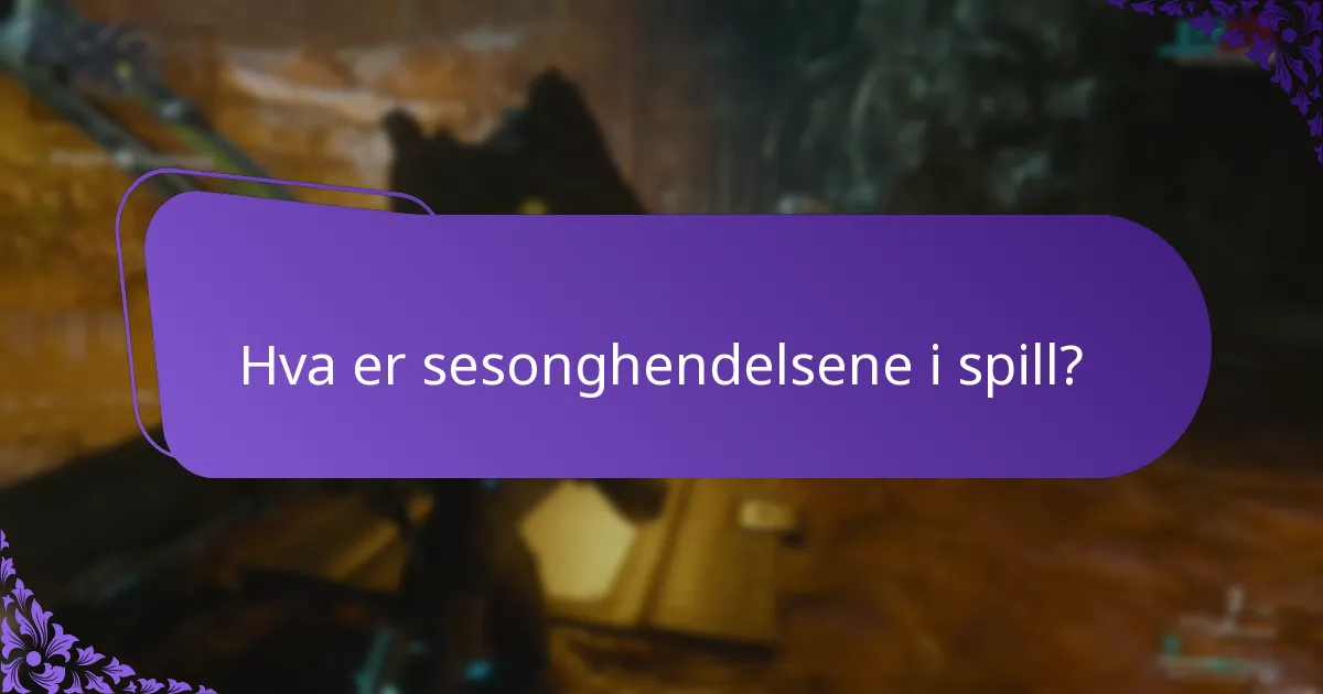Hvilke eksklusive gjenstander er tilgjengelige under in-game hendelser?