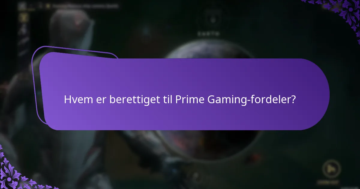 Hva er de vanlige problemene når man krever Prime Gaming-belønninger?