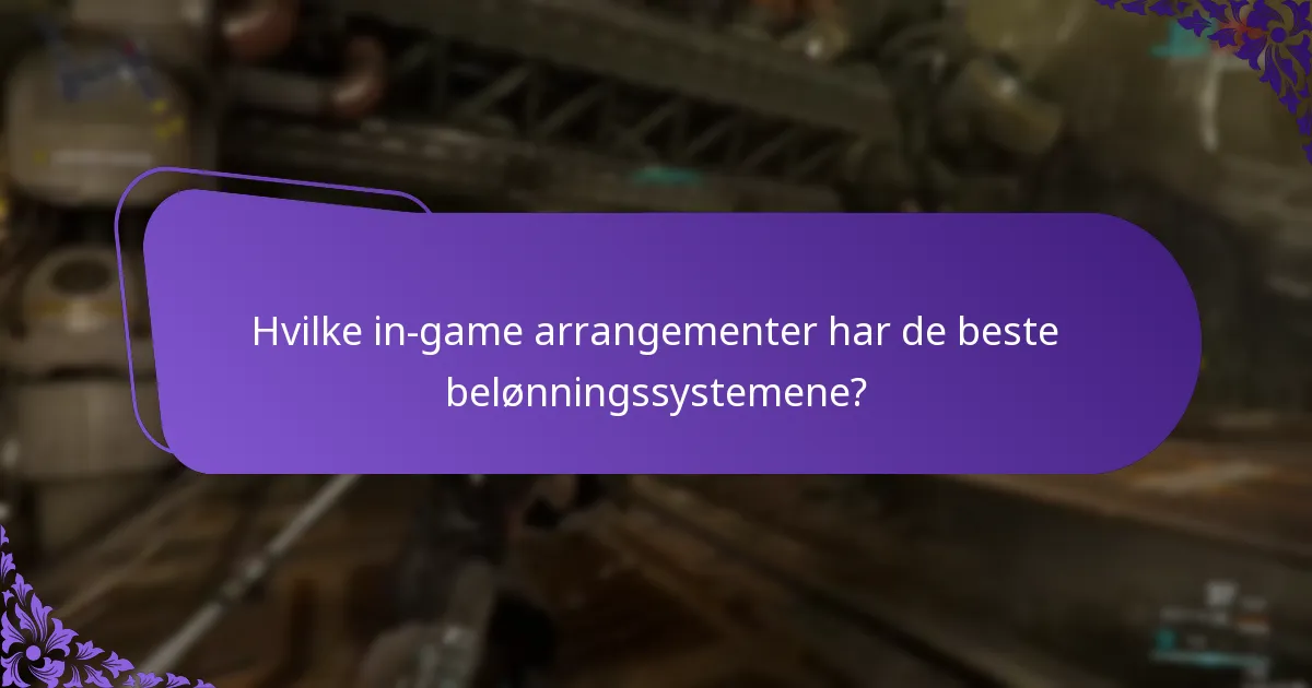 Hvor kan jeg finne støtteressurser for belønninger fra in-game arrangementer?