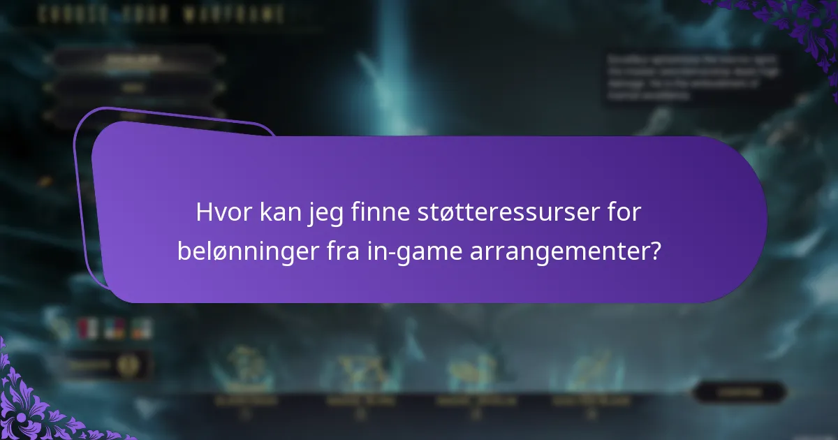 Hvilke in-game arrangementer har de beste belønningssystemene?